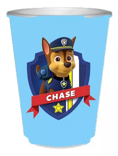 Pack X 10 Vasos Descartables Paw Patrol Skye Chase Cotillón