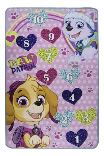 Alfombra Memoria 77 X 117 Cm Paw Patrol Infantil Oficial