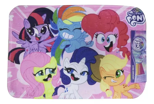 Alfombra Memoria 40 X 60 My Little Pony Infantil Oficial