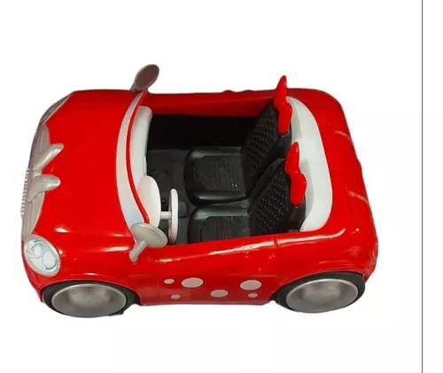 Juguete Auto Minnie Vehículo Rojo Combertible Original Disne