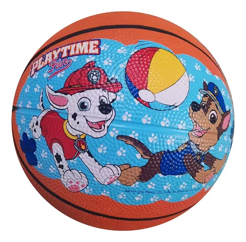 Pelota De Basketball Nº3 Paw Patrol Original Y Oficial