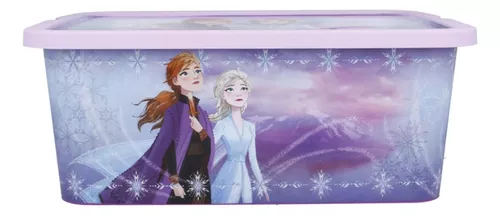 Caja Organizadora Juguetes Infantil Frozen 13 Lts Plástica