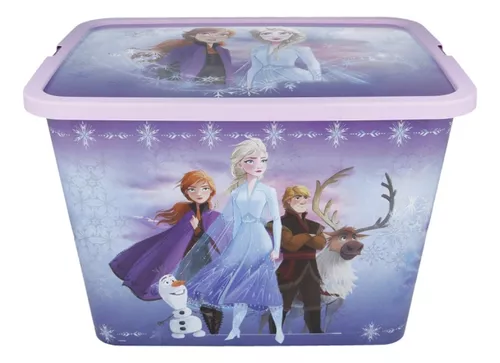 Caja Organizadora Juguetes Infantil Frozen 7 Lts Plástica