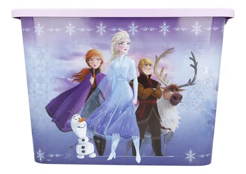 Caja Organizadora Juguetes Infantil Frozen 7 Lts Plástica