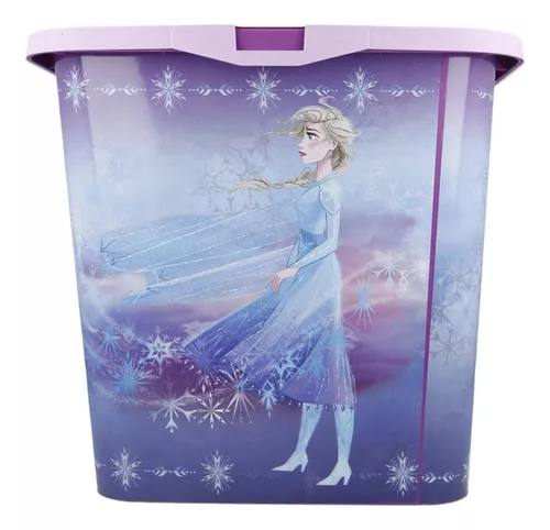 Caja Organizadora Juguetes Infantil Frozen 7 Lts Plástica