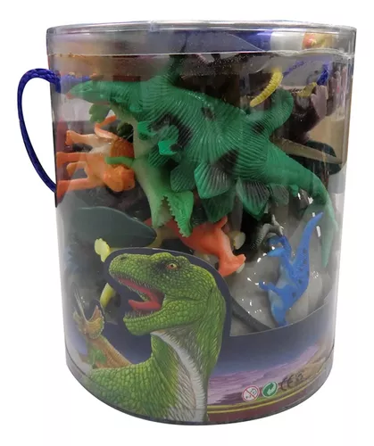 Set 30 Piezas De Dinosaurio Con Accesorios Juguete + 3 Años