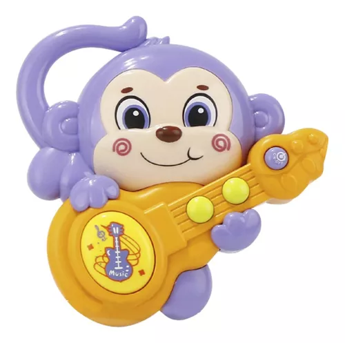 Juguete Monito Musical Bebés Estimula Aprendizaje +18 Meses