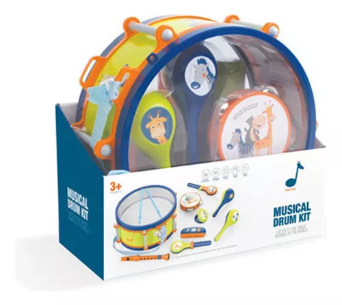 Set Instrumentos Musicales 6 Piezas Juguete Bebe Animales