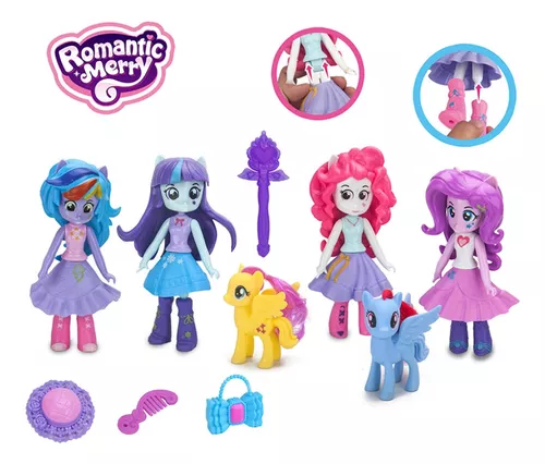 Set Pony Romantic Merry Juguete Muñeca Y Accesorios + 4 Años