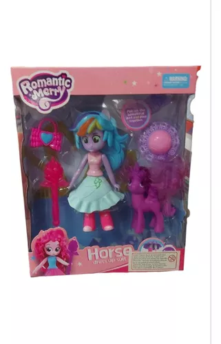 Set Pony Romantic Merry Juguete Muñeca Y Accesorios + 4 Años