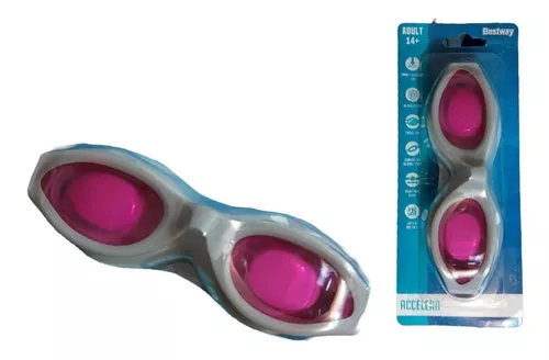 Lentes De Natación +14 Años Uv Protección Silicona Ajustable