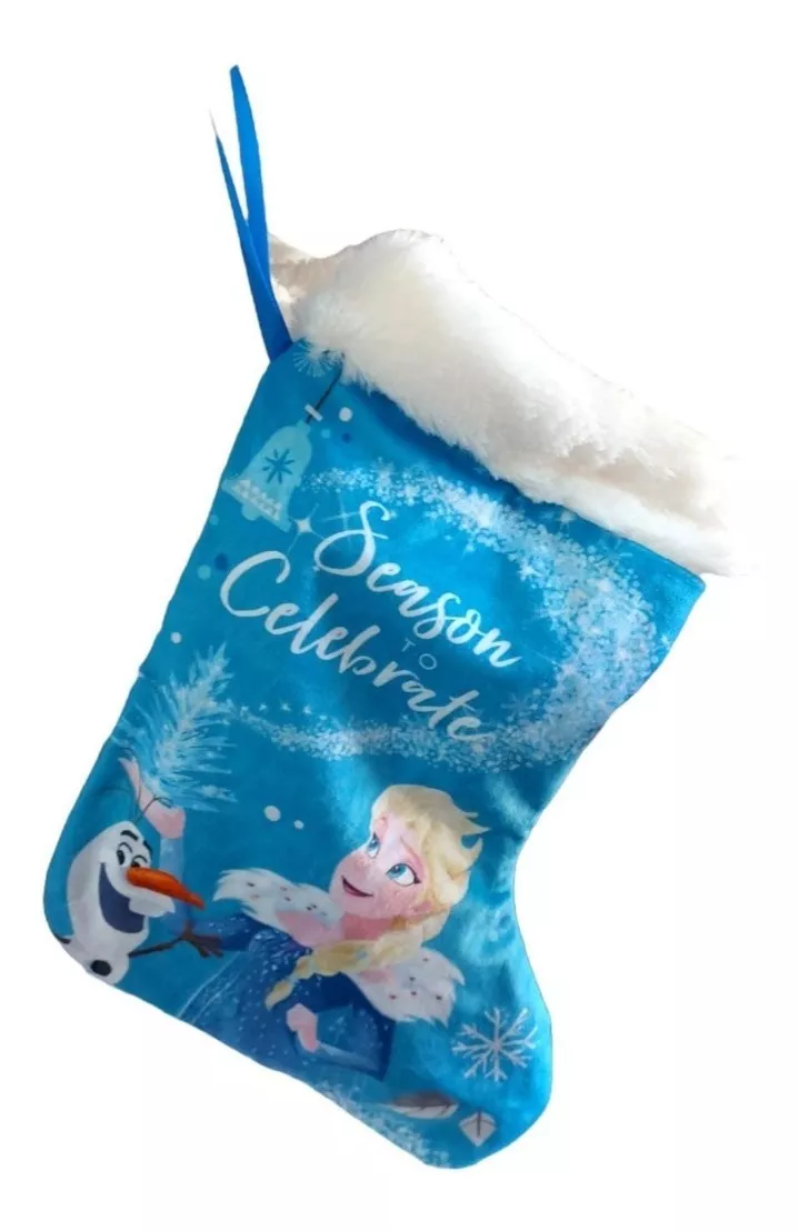 Bota Navideña Navidad Frozen Original Infantil