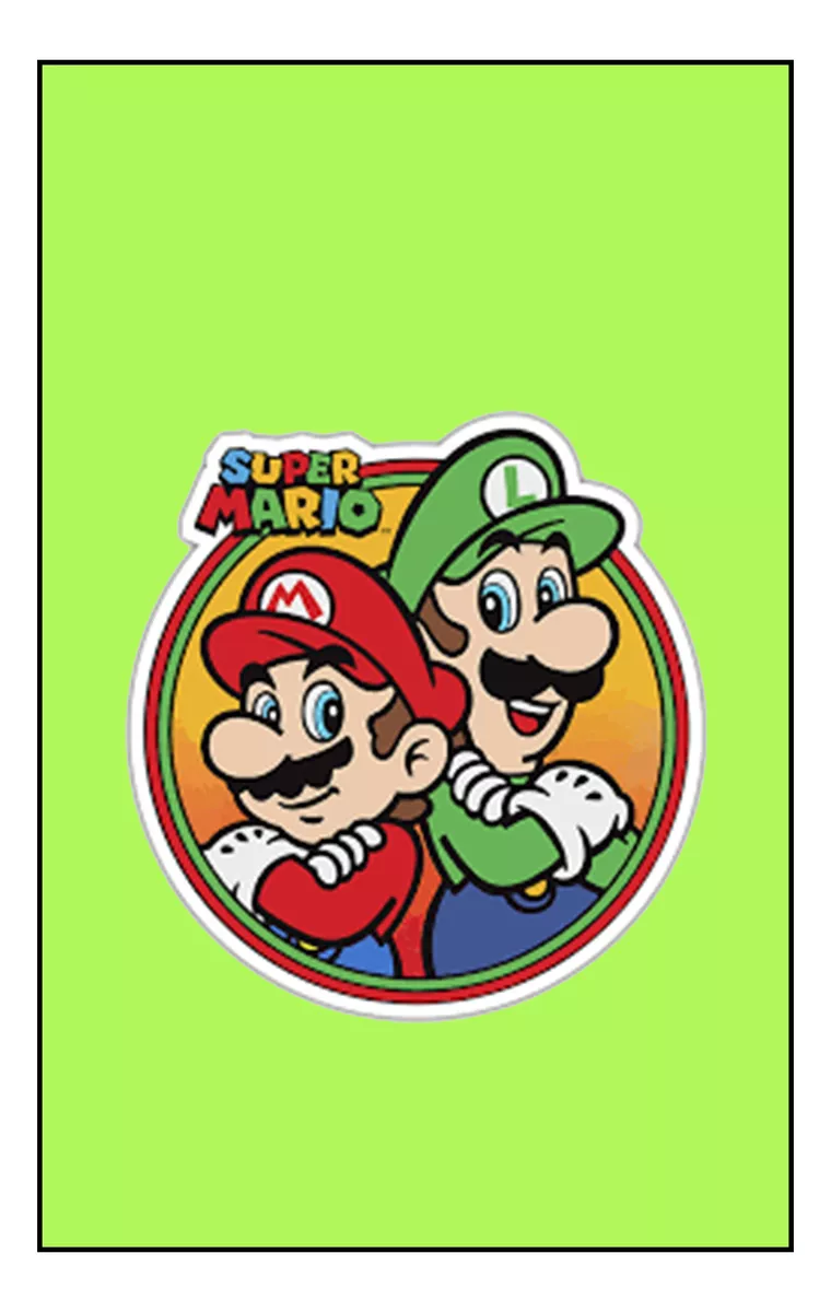 Pack 10 Bolsas / Bolsitas Sorpresitas Papel Mario Bros