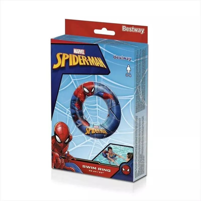 Aro Inflable 50 Cm Diámetro Spiderman Disney Original