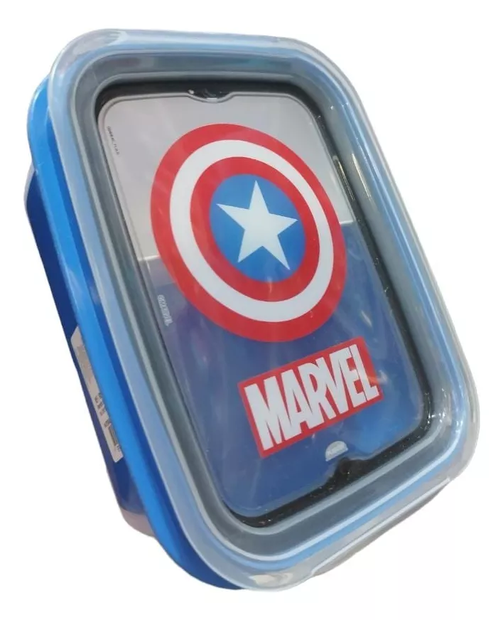 Pote Avengers Marvel Dos Broches 850 Ml Libre Bpa Tapper