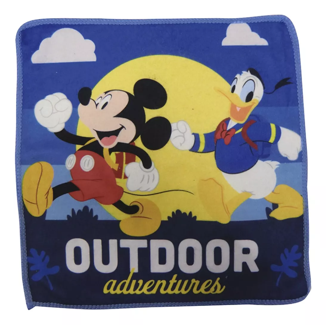 Toalla De Mano Social Mickey Mouse Disney Microfibra 30x30