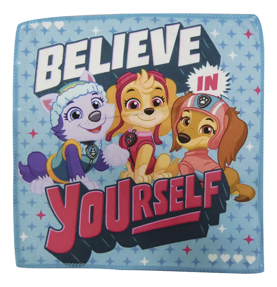 Toalla De Mano Social Paw Patrol Microfibra 30 X 30 Cm