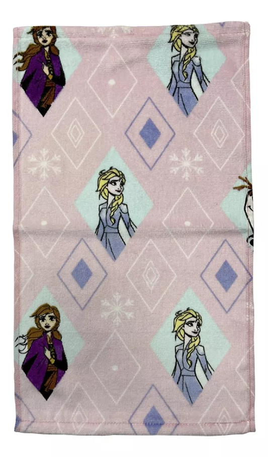 Toalla Mano Social Infantil Frozen 100% Algodón 25 X 45 Cm