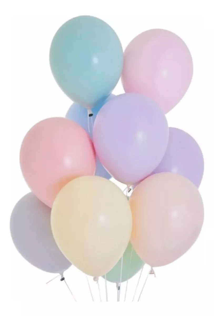 Pack 25 Globos R12 Pulgadas 29 Cm Cotillon Liso Cumple Fiest