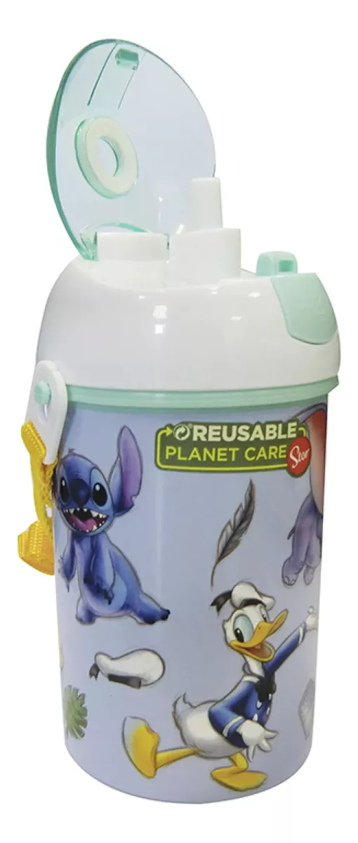 Botella Cantimplora Disney 100 450ml 15 X 8 Cm Libre Bpa