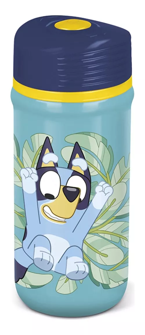 Botella Plástica Bluey Twister 390 Ml Libre Bpa