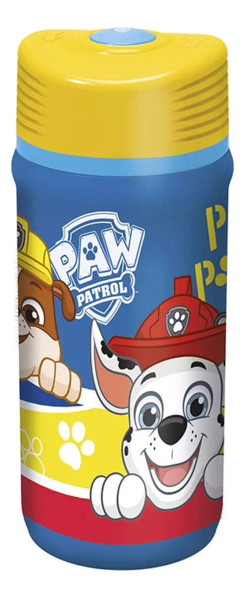 Botella Plástica Paw Patrol Twister 390 Ml Libre Bpa