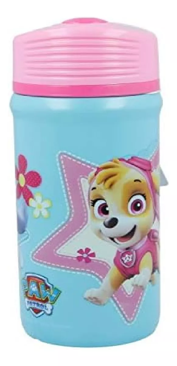 Botella Plástica Paw Patrol Twister 390 Ml Libre Bpa