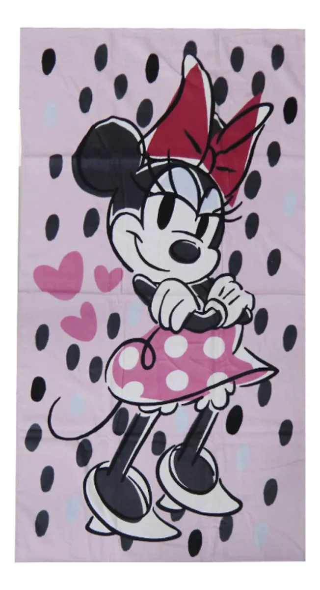 Toalla / Toallón Minnie Playero Playa 130x70 Oficial