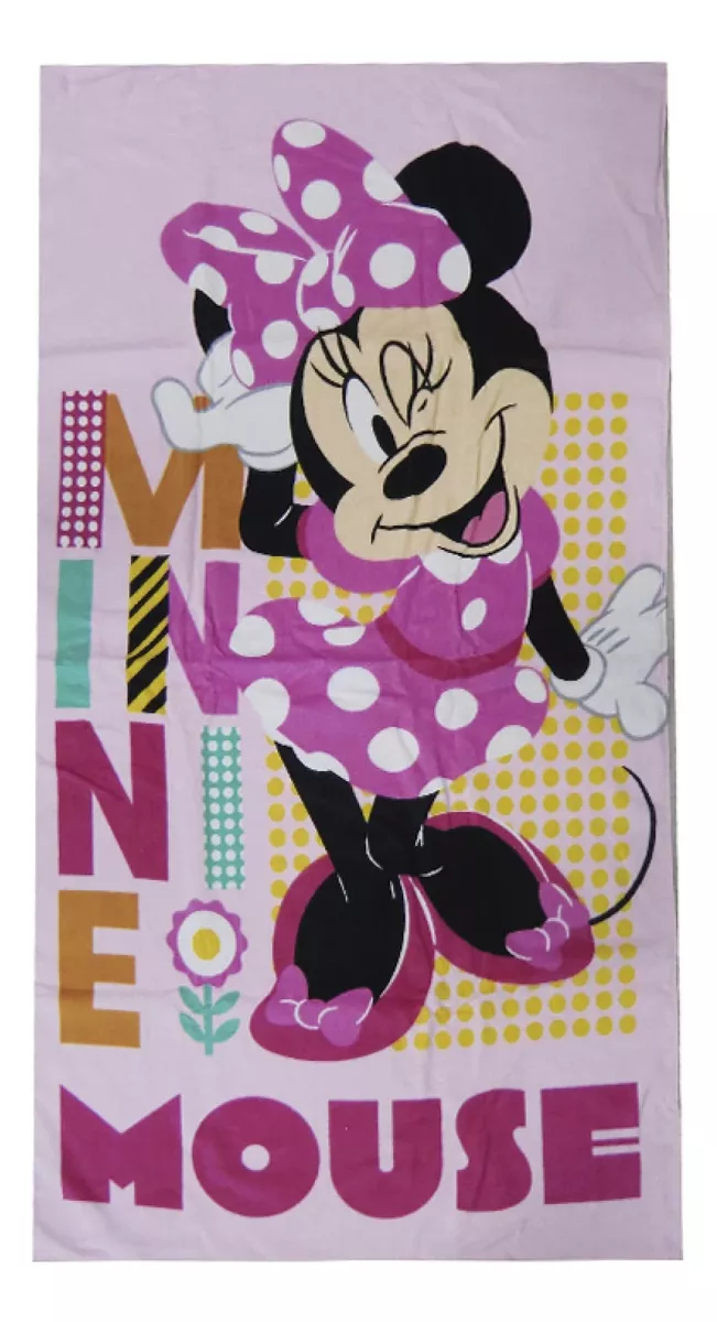 Toalla / Toallón Minnie Playero Playa 130x70 Oficial