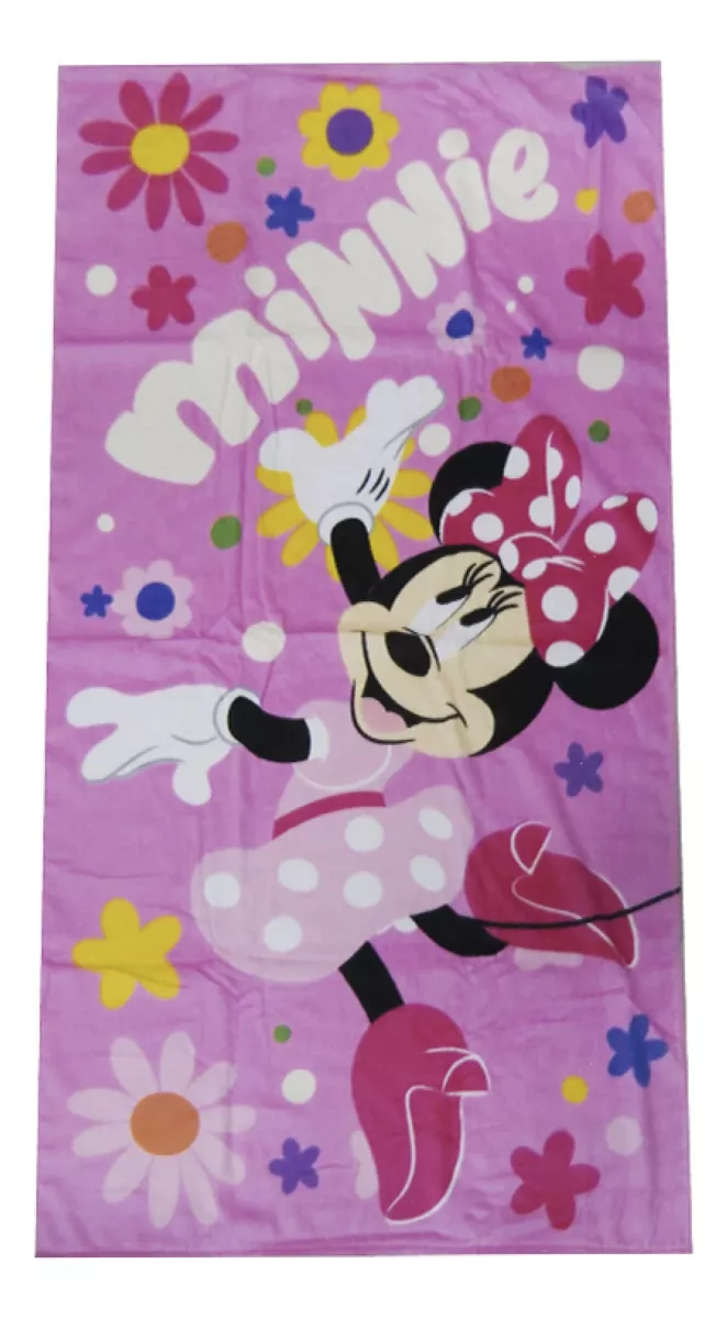 Toalla / Toallón Minnie Playero Playa 130x70 Oficial