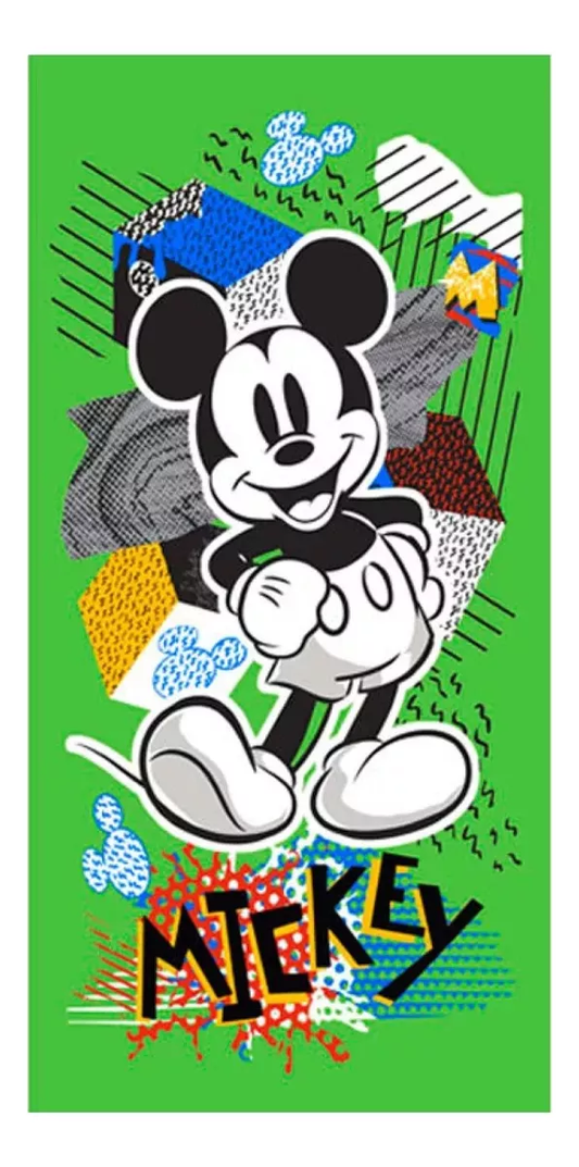 Toalla / Toallón Mickey Playero Playa 130x70 Oficial