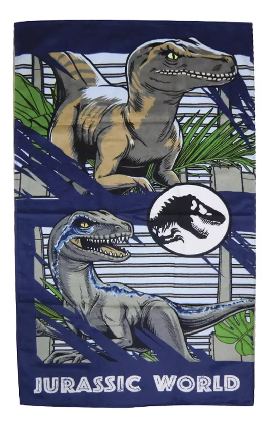 Toalla / Toallón Jurassic World Playero Playa 130x70 Oficial