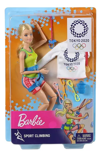 Barbie Escaladora De Los Tokyo 2020 Juegos Olímpicos