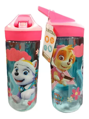 Botella Plástico Tritan 620 Ml Paw Patrol Original