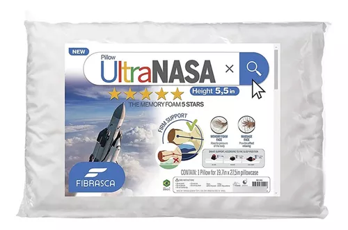 Almohada Ultra Nasa Fibrasca 50 X 70 Cm 100% Poliéster