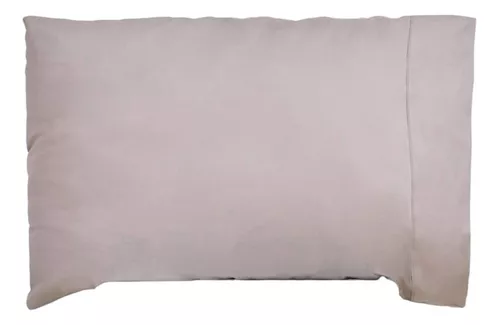 Funda De Almohada 200 Hilos Pilar 100% Algodón