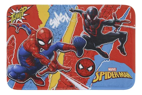 Alfombra Memoria 40 X 60 Cm Oficial Spiderman Marvel Avenger