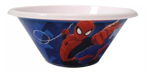 Bowl Infantil De 540 Ml Spiderman Original Oficial