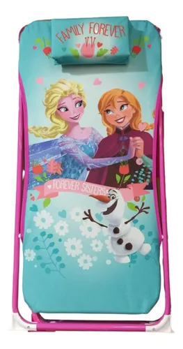 Silla De Playa Reclinable Infantil Frozen Elsa Ana Original