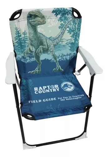 Silla Playa Infantil Jurassic World Park Original Plegable