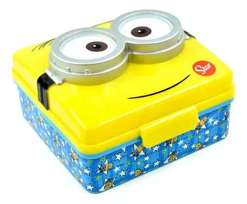 Lonchera Infantil Con Forma Minions Original Oficial