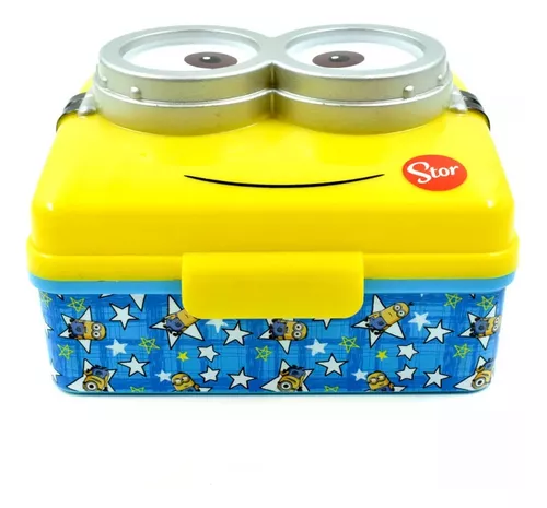 Lonchera Infantil Con Forma Minions Original Oficial