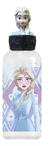 Botella Con Tapa 3d Frozen 560 Ml Plastico Cabeza