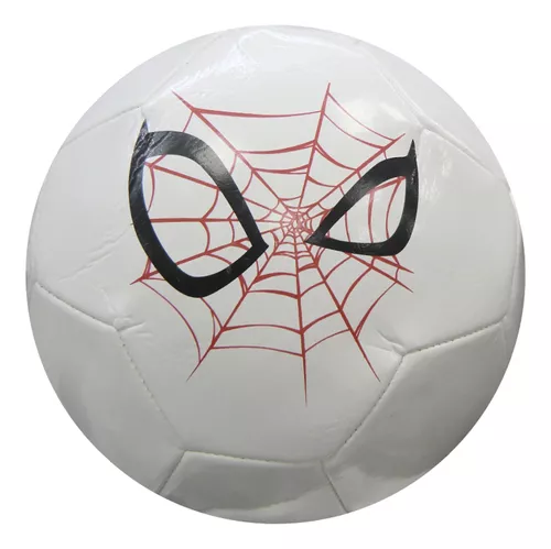 Pelota Fútbol Cuero Nº5 Spiderman Original Y Oficial