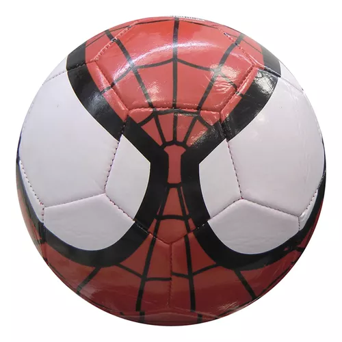 Pelota Fútbol Cuero Nº3 Spiderman Original Y Oficial