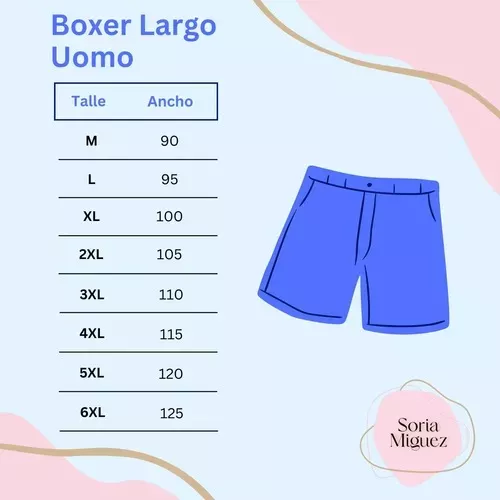 Pack 3 Boxer Briefs/calzoncillo Largo Hombre Algodón Surtido