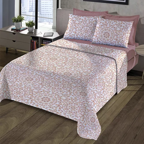 Juego De Sabanas Queen / Somier Richmond Estampadas - S D -