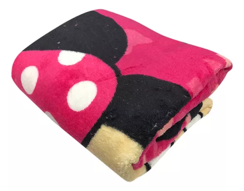 Frazada Infantil Flannel 120 X 160 Cm Minnie Mouse Disney