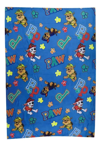 Manta Frazada Infantil Flannel Paw Patrol 120x160 Cm