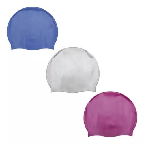 Gorra Natación Silicona Lisos 3 Colores +14 Años Bestway